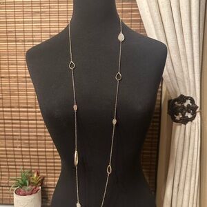 Park Lane Gold Necklace with Silver Details